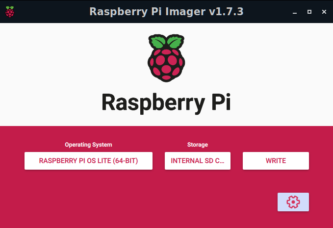 Rpi Imager Configured