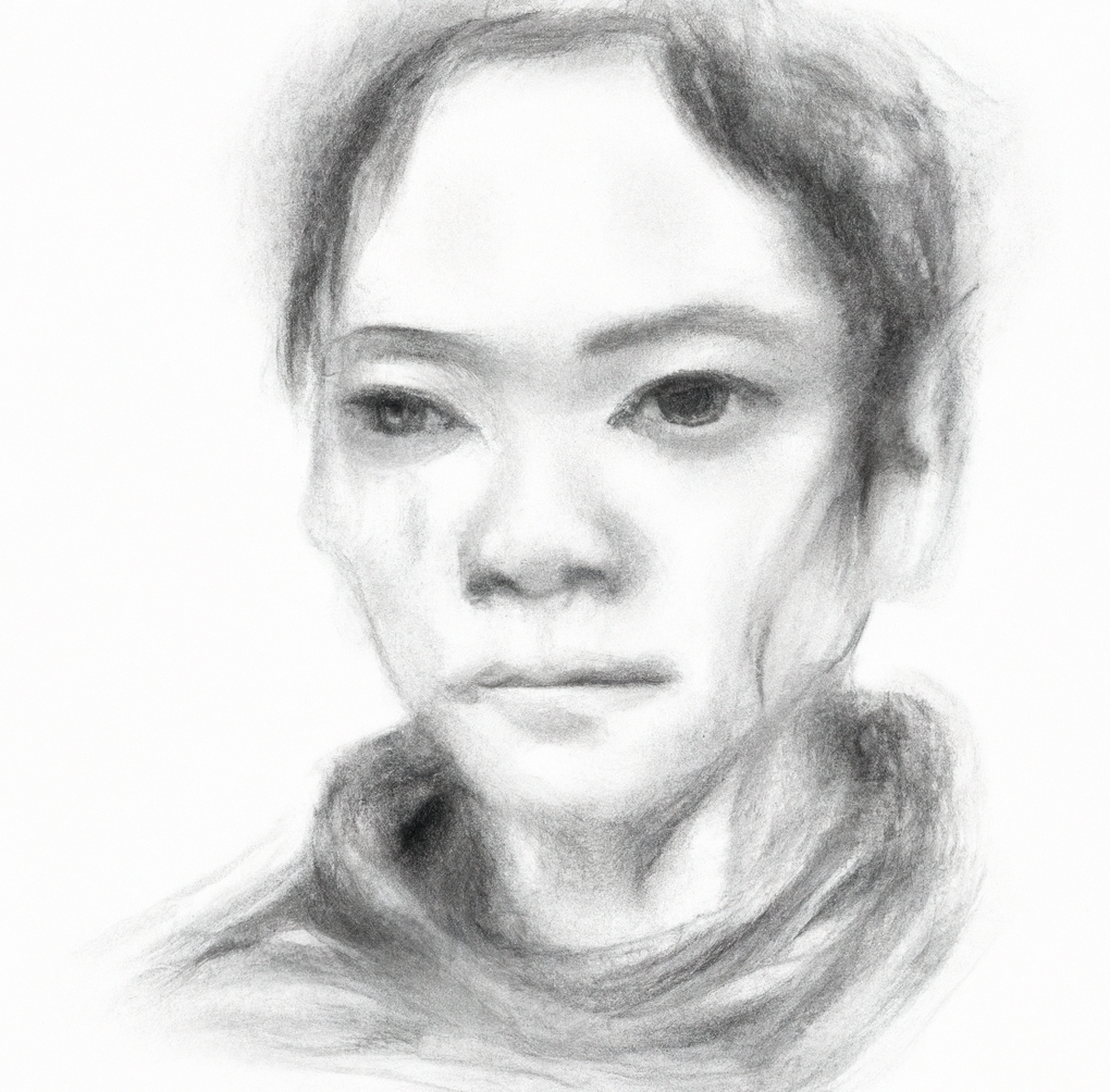 charcoal drawing using OpenAI GPT3